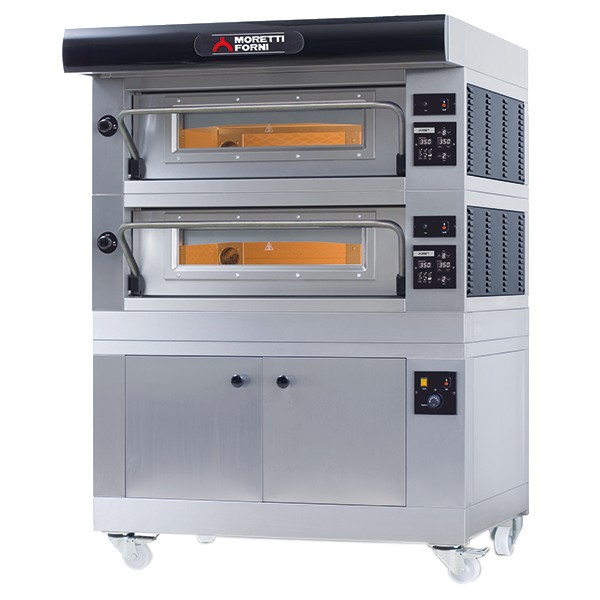 Moretti Forni AMALFI A2 Double Deck Electric Pizza Oven, 26"W x 41"D