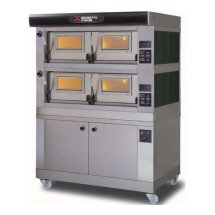 Moretti Forni P120E A2PAS-30 Electric Double Deck Bakery Oven 49&quot;W x 26&quot;D x 12&quot;H