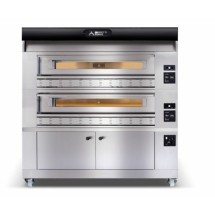 Moretti Forni P150G A2 Double Deck Gas Pizza Oven, 58&quot; W x 34&quot; D
