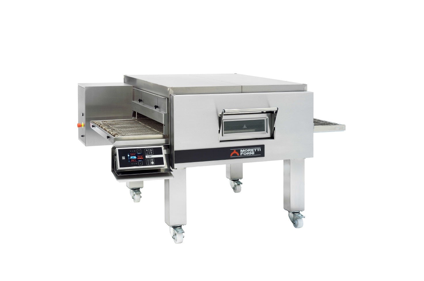 Moretti Forni TT98E Single Deck Electric Conveyor Pizza Oven, 81"W x 60-1/4" D