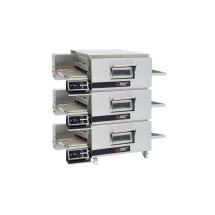 Moretti Forni TT98E3 Triple Deck Electric Conveyor Pizza Oven, 81"W x 60-1/4" D