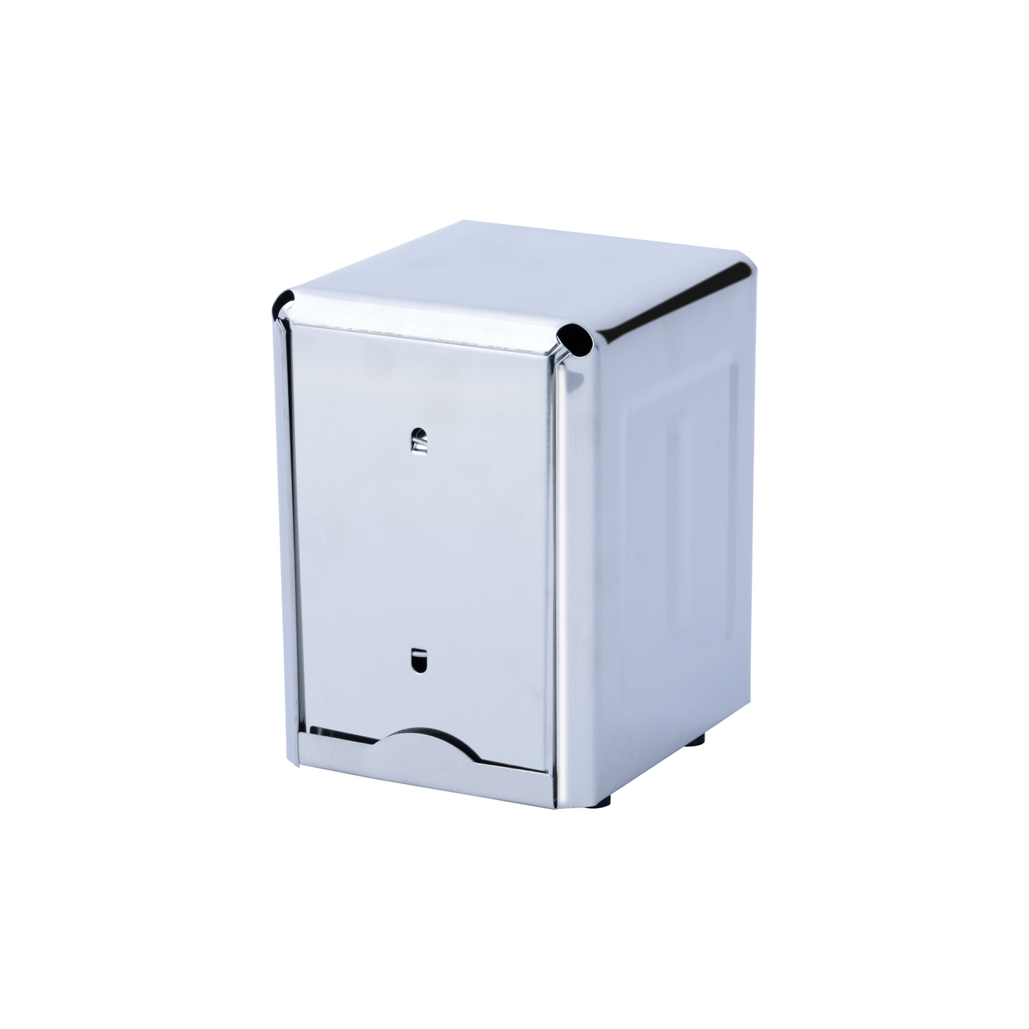 CAC China NPHD-6 Stainless Steel Napkin Holder 5-1/2"H