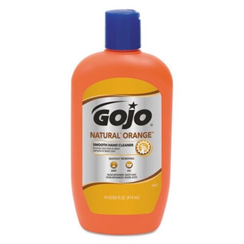 Gojo Natural Orange Smooth Lotion Hand Cleaner 14 oz., 12/Carton