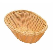 TableCraft 1174W Natural Oval Handwoven Basket 9&quot; x 6&quot; x 2-1/4&quot;