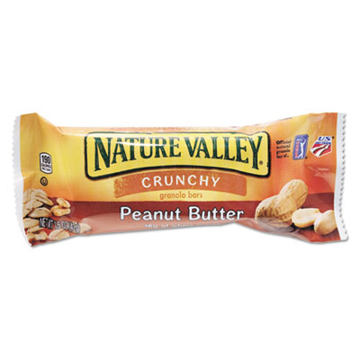 Nature Valley Granola Bars, Peanut Butter Cereal, 1.5 oz Bar, 18/Box