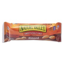 Nature Valley Granola Bars, Sweet and Salty Nut Almond Cereal, 1.2 oz Bar, 16/Box