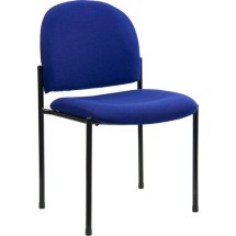 Flash Furniture BT-515-1-NVY-GG Navy Blue Steel Stacking Chair