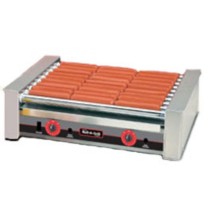 Nemco 8018SX 18-Hot Dog Roller Grill with Gripsit Non-Stick Coating, 120V