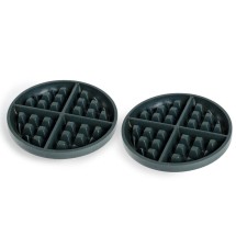 Nemco 77277-S 7&quot; Iron Grid Set for 7020-1S Series Waffle Makers