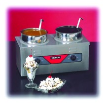 Nemco 6120A Countertop Twin Well 4 Qt. Warmer