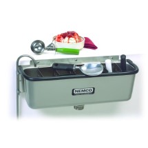 Nemco 77316-19 Ice Cream Dipper Well 20 5/8" and Faucet Set