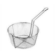 Franklin Machine Products  226-1059 Nickel-Plate d Round Fine Mesh Basket 8-1/2&quot; Dia. x 4-1/4&quot;H