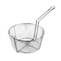 Franklin Machine Products  226-1061 Nickel-Plate d Round Fine Mesh Basket 11-1/4&quot; Dia. x 6&quot;H