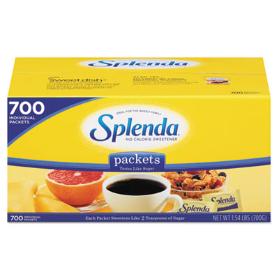 No Calorie Sweetener Packets, 700/Box