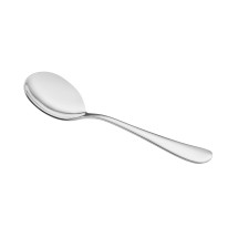 CAC China 8003-04 Noble Bouillon Spoon, Extra Heavyweight 18/8, 6 1/4&quot;