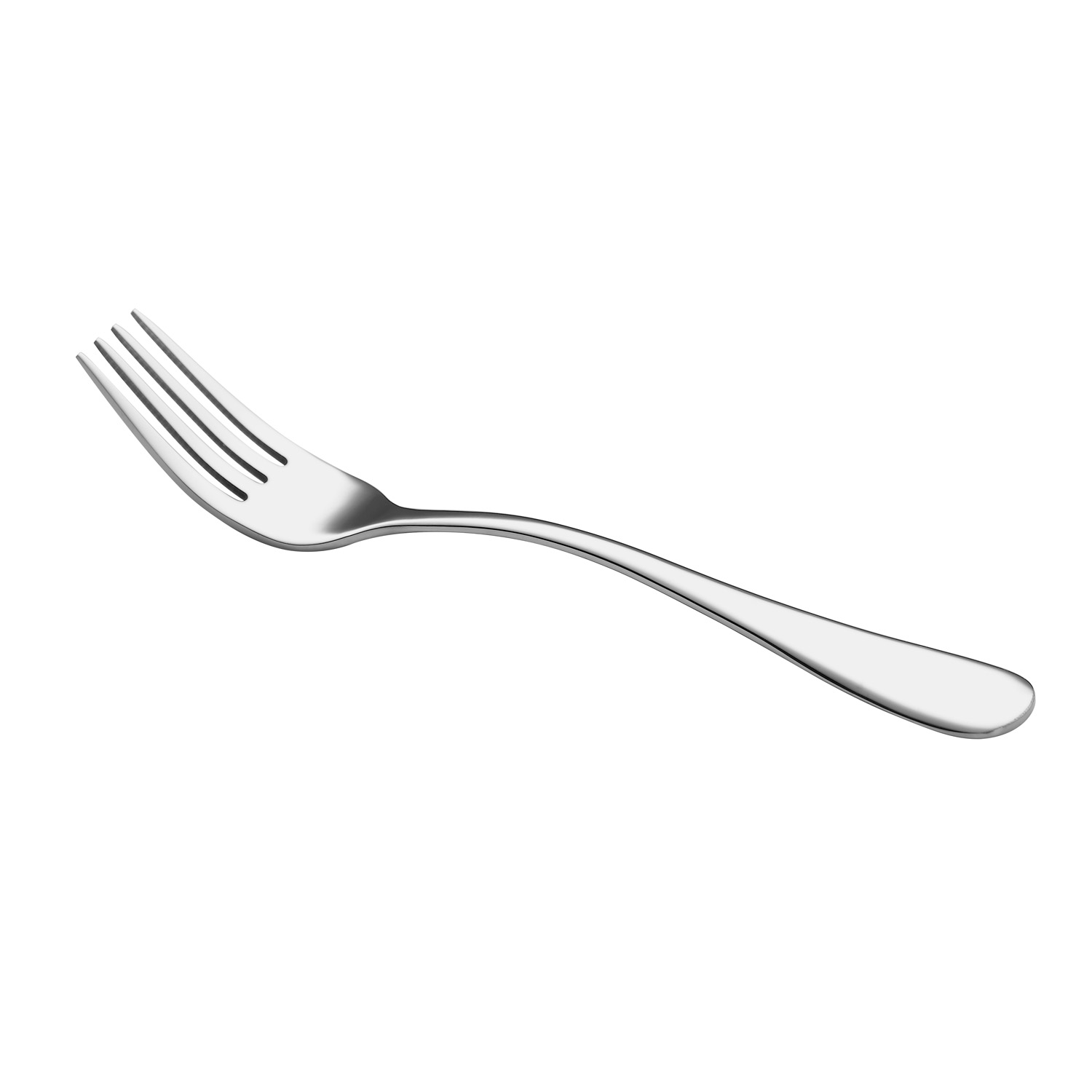 CAC China 8003-06 Noble Salad Fork, Extra Heavyweight 18/8, 6 3/4"