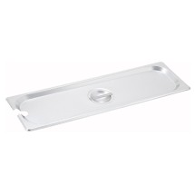 Winco SPJL-HCN Notched Cover for Half-Long Steam Table Pan