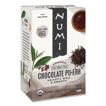 Numi Organic Tea, Chocolate Puerh, 16/Box