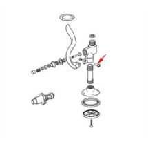 Franklin Machine Products  111-1076 Nut, Squeeze Handle (T&S )
