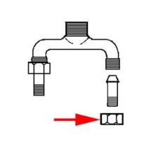 Franklin Machine Products  111-1151 Nut, Tailpiece (1/2 Npt F )