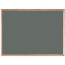 Aarco Products OS3648 Oak Wood Frame Composition Chalkboard, 48&quot;W x 36&quot;H
