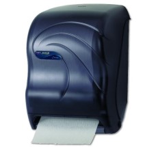 San Jamar Oceans Electronic Touchless Roll Towel Dispenser, Black