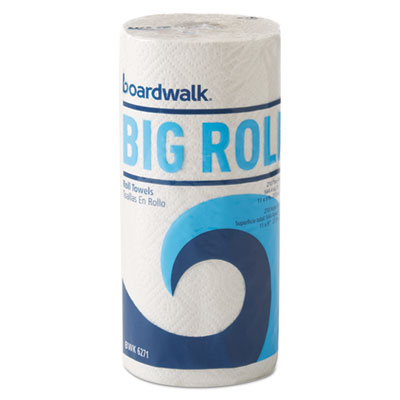 Office Packs Perforated Paper Towel Rolls, 2-Ply,White, 9