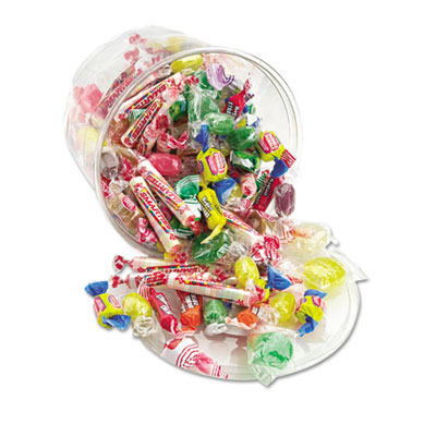 Office Snax All Tyme Favorite Assorted Candies and Gum, 2 lb Resealable Plastic Tub