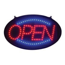 Winco LED-10 Open LED Neon Sign with Dust Proof Cover