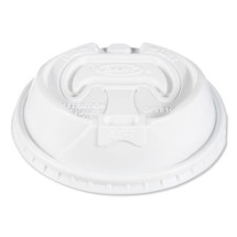 Optima Reclosable Lids for Paper Hot Cups for 10-24 oz Cups, White, 1000/Carton