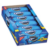 Oreo Cookies Single Serve Packs, Chocolate, 2.4 oz. Pack, 6 Cookies/Pack, 12 Packs/Box