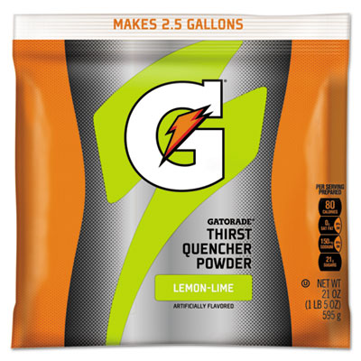 Original Powdered Drink Mix, Lemon-Lime, 21 oz Packet, 32/Carton