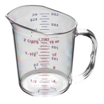 Thunder Group PLMC016CL Polycarbonate Measuring Cup, 1 Pint