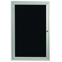 Aarco Products OADC3624 1 Door Outdoor Enclosed Directory Board with Aluminum Frame, 24&quot;W x 36&quot;H