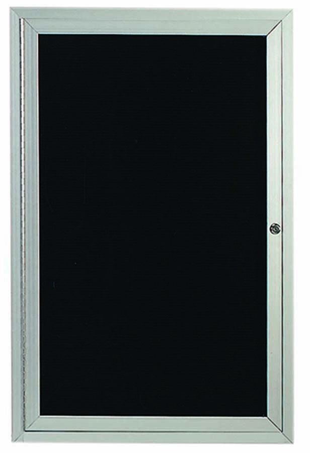 Aarco Products OADC3624 1 Door Outdoor Enclosed Directory Board with Aluminum Frame, 24"W x 36"H