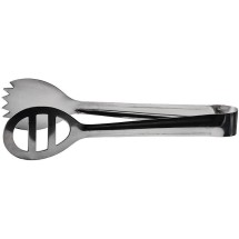 Winco PTOS-8 Stainless Steel Oval Salad Tong 7-3/4&quot;