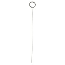 Winco SKO-10 Oval-Tipped Stainless Steel Skewer 10&quot;