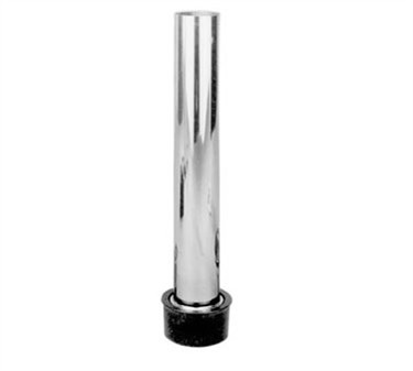 Franklin Machine Products  102-1072 Nickel-Plate d Overflow Tube for 1-3/4