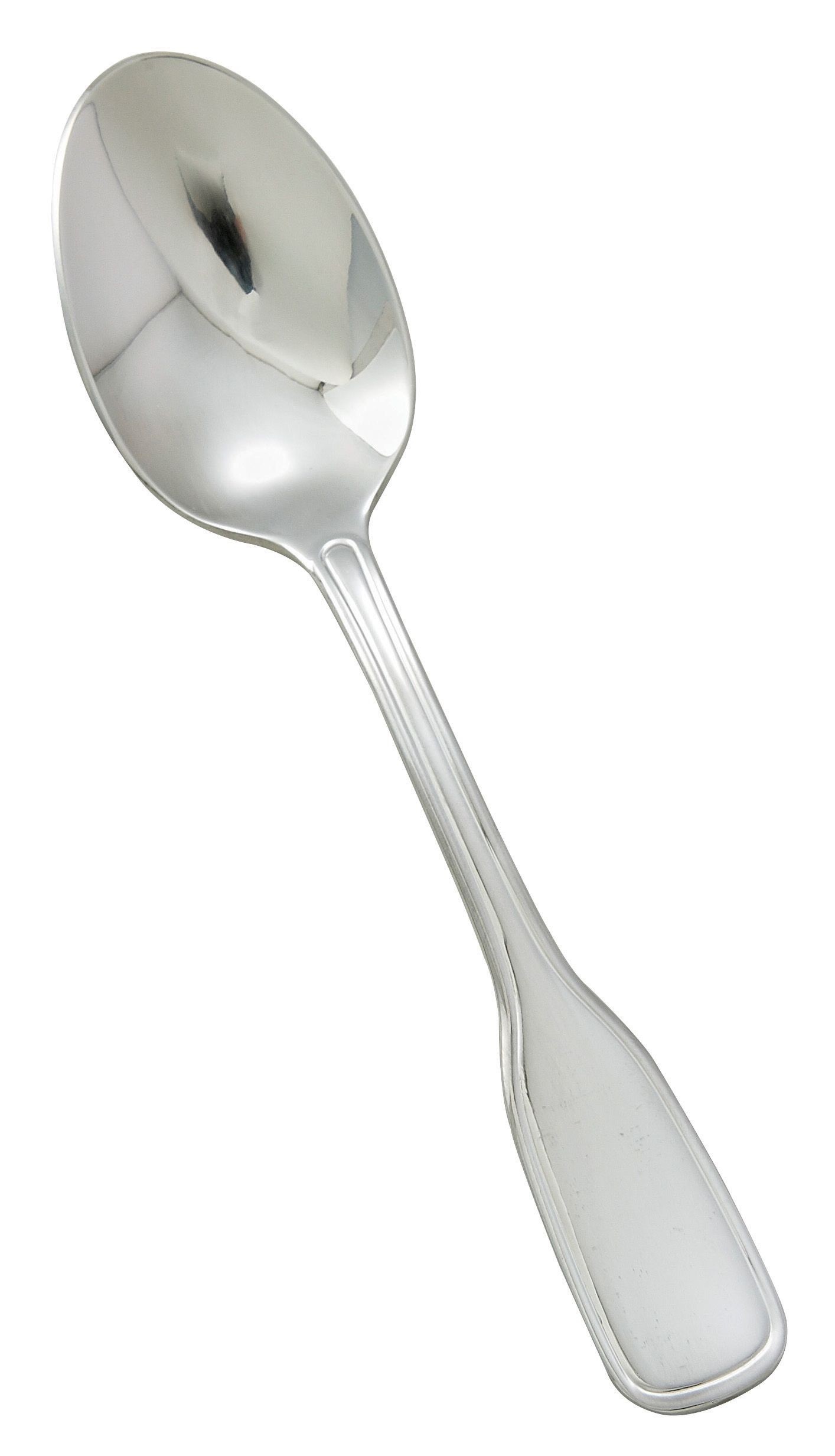 Winco 0033-01 Oxford Extra Heavy Stainless Steel Teaspoon (12/Pack)
