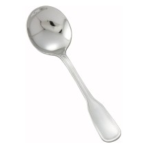 Winco 0033-04 Oxford Extra Heavy Stainless Steel Bouillon Spoon (12/Pack)