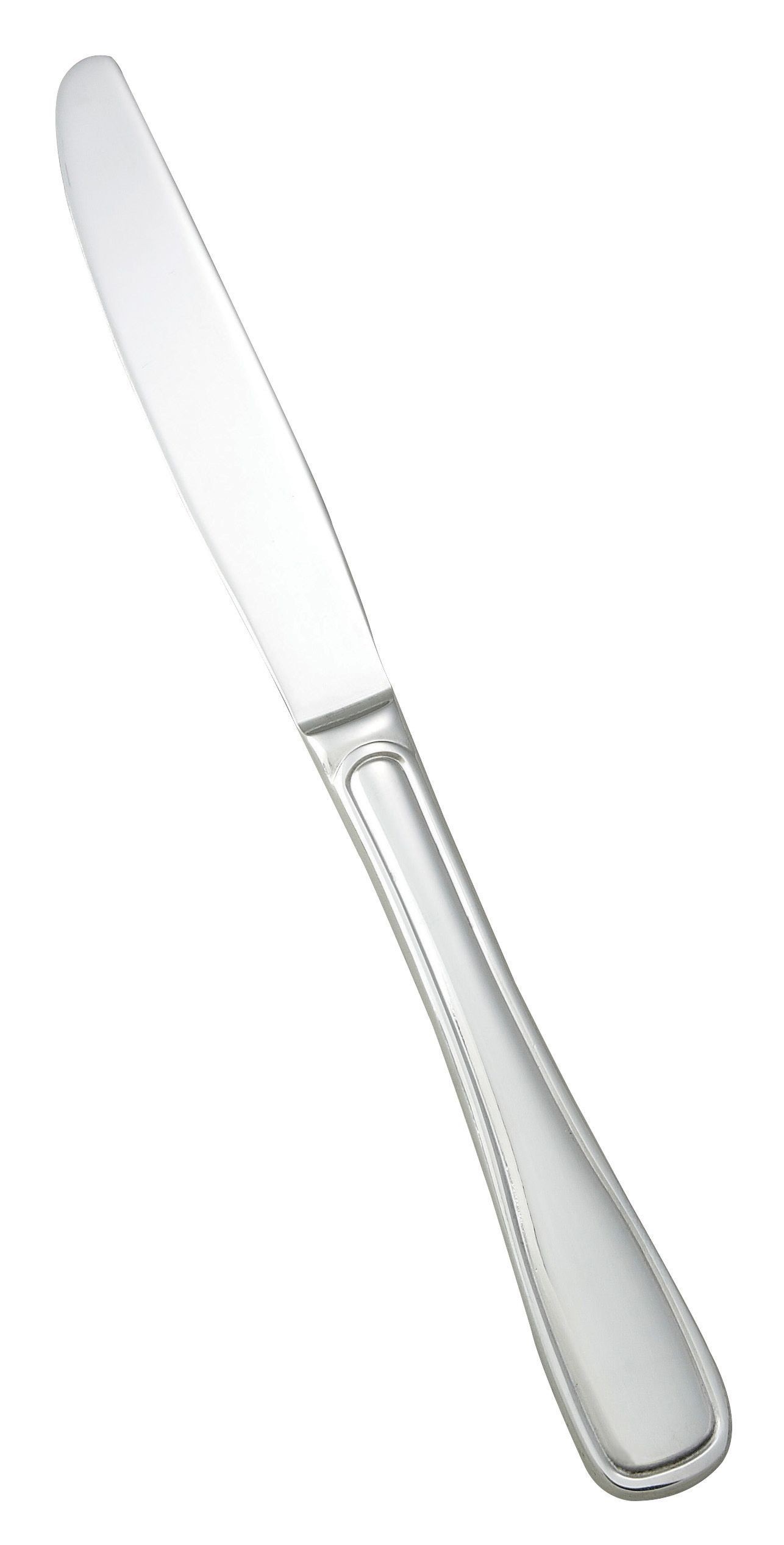 Winco 0033-08 Oxford Extra Heavy Stainless Steel Dinner Knife (12/Pack)
