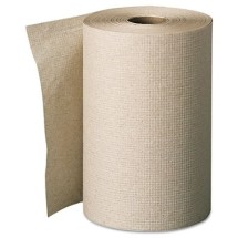 Pacific Blue Basic Nonperforated Paper Towels, Brown, 7 7/8 x 350ft, 12 Rolls/Carton