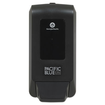 Pacific Blue Ultra Soap/Sanitizer Dispenser, Black, 1200 ml