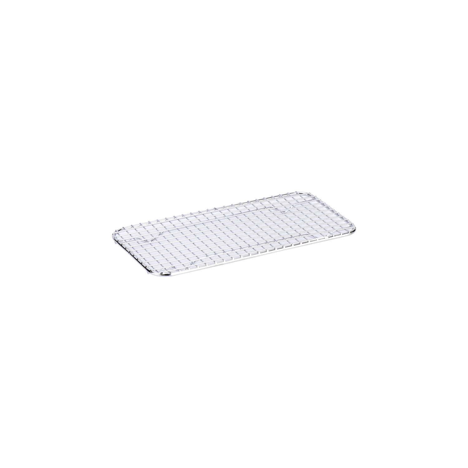 CAC China PGTP-1005 Third Size  Sheet Pan with Footed Grate 10" x 5"