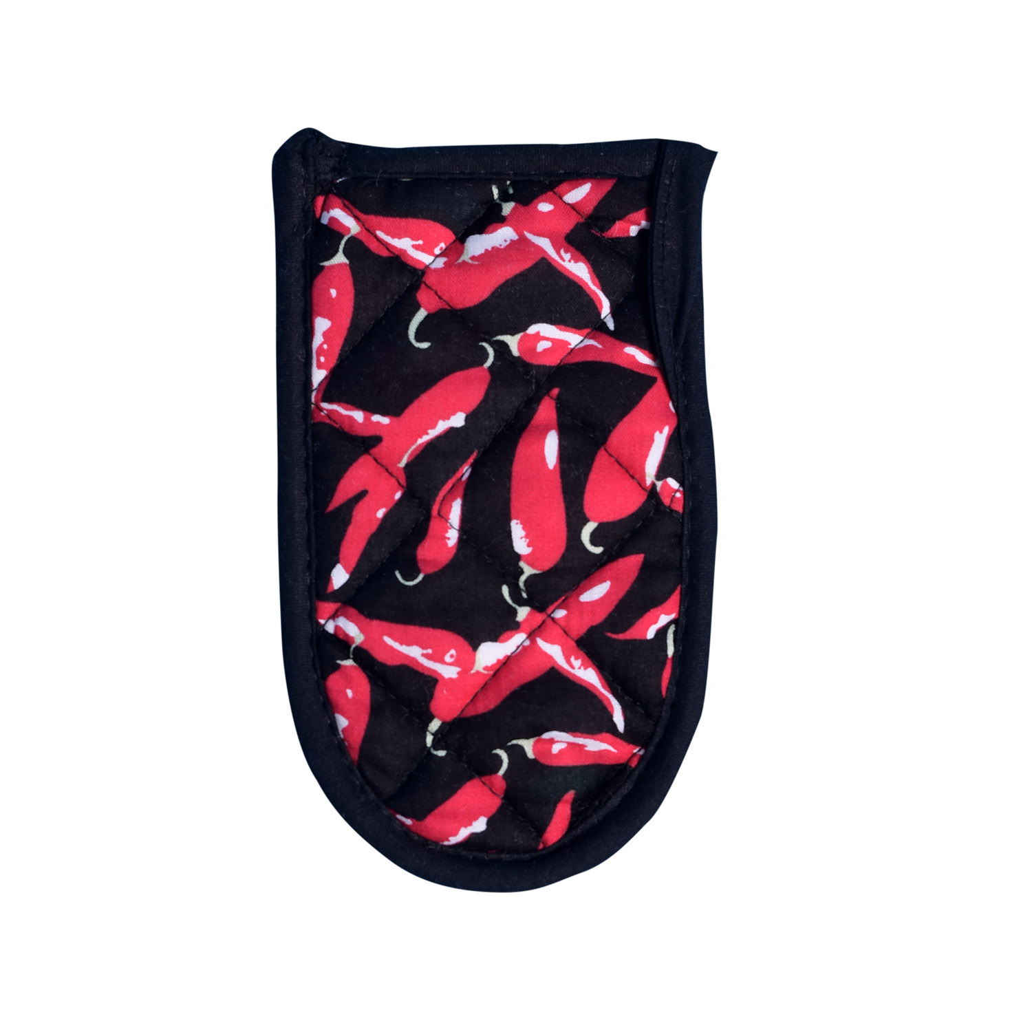 CAC China HCCT-1CP Pan Handle Cover, Cotton Chili Pepper 6-1/2" x 3-1/2"
