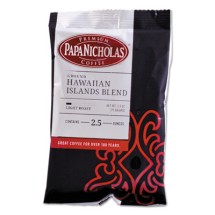 PapaNicholas Coffee Premium Coffee, Hawaiian Islands Blend, 18/Carton
