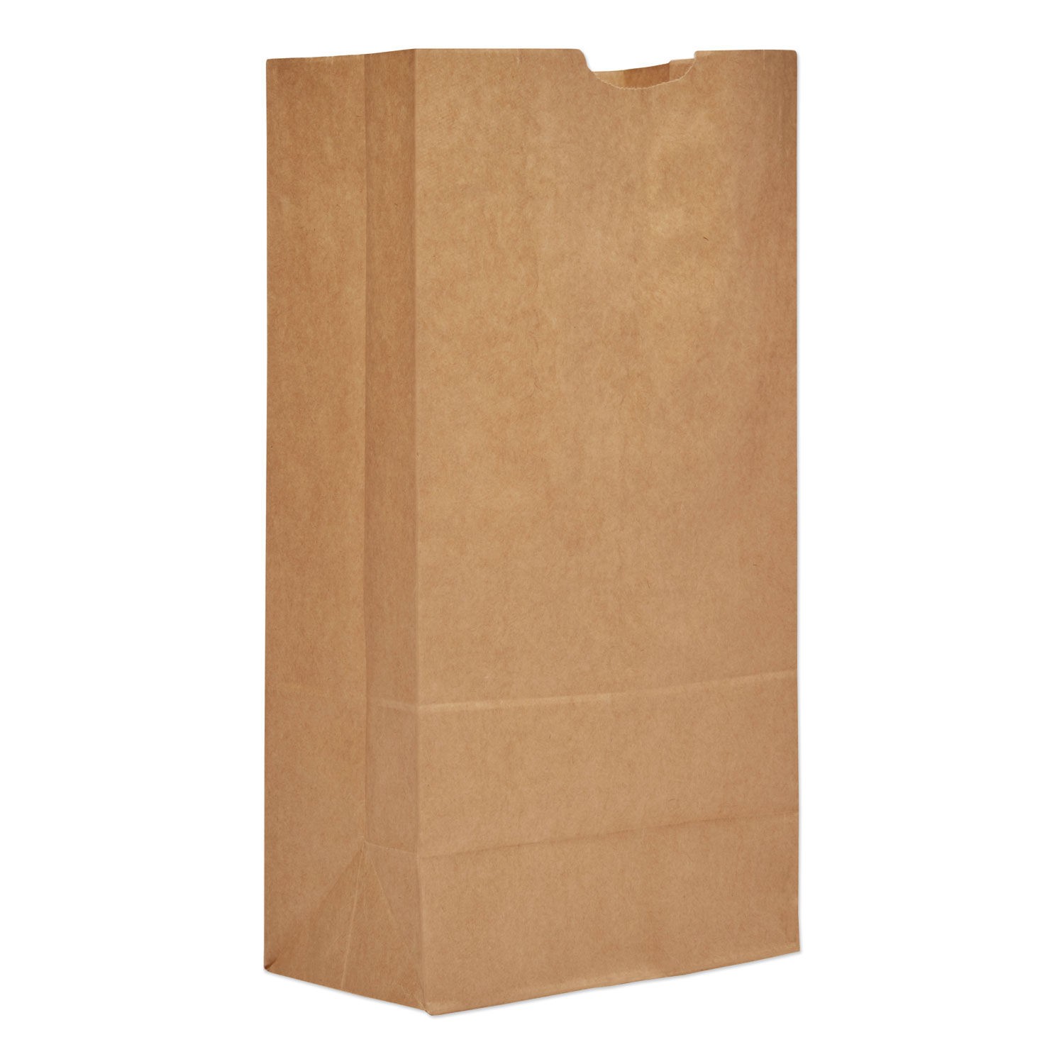 Paper Bag, Heavy-Duty, Brown Kraft,20#,8-1/4 x 5-5/15 x 16-1/8, 500-Bundle