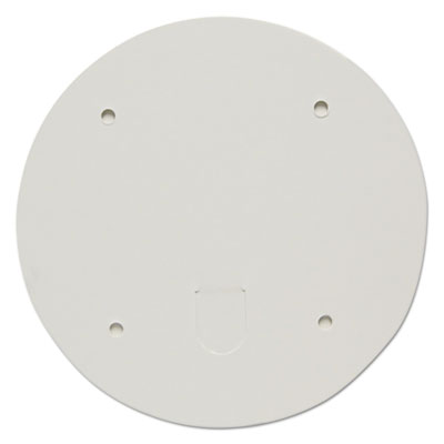 Paper Lids for 83oz Food Containers, White, Vented, 7.2