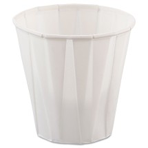 Paper Medical & Dental Treated Cups, 3.5 oz, White, 5000/Carton