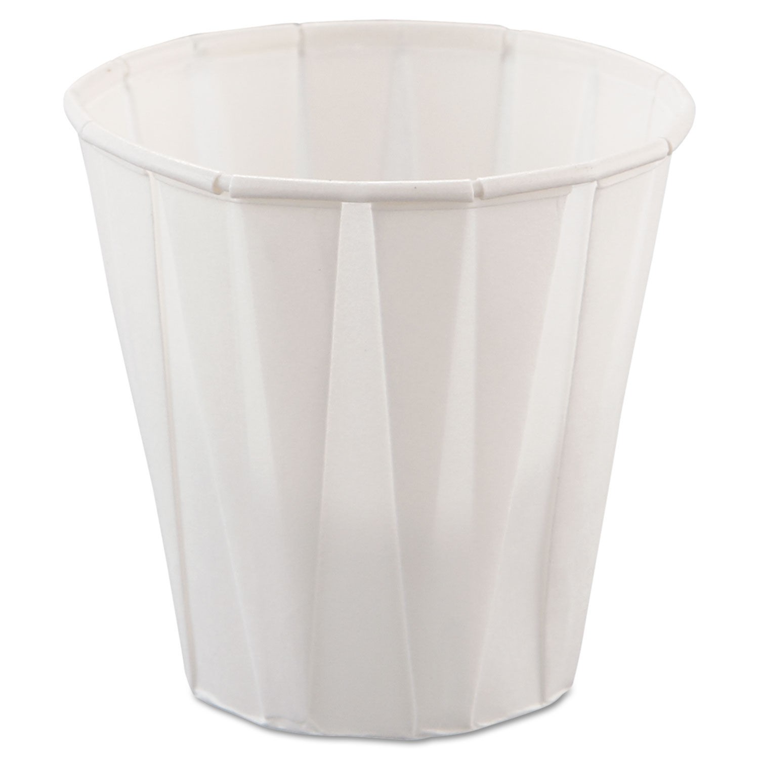 Paper Medical & Dental Treated Cups, 3.5 oz, White, 5000/Carton